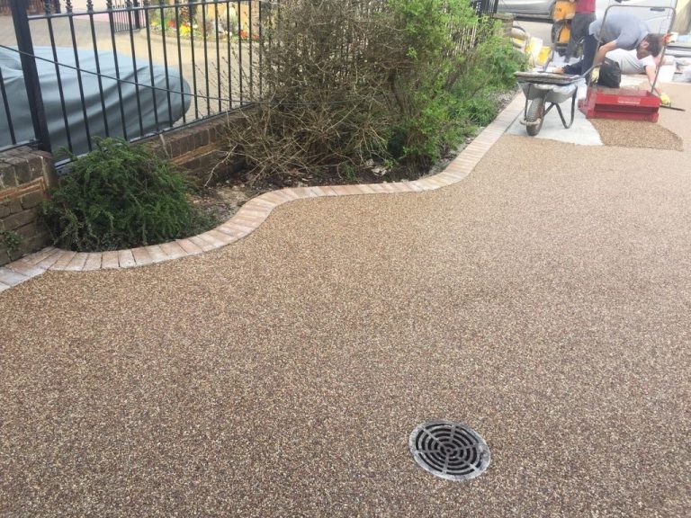 Resin Bonded Driveway Installation in