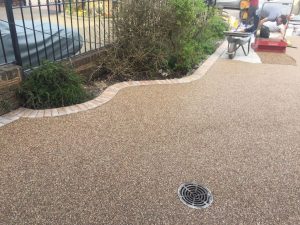 Resin Bonded Driveway Installation in Ansley