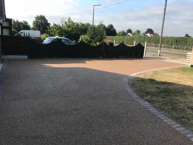 Resin Bonded Driveway Installation in Chapel End