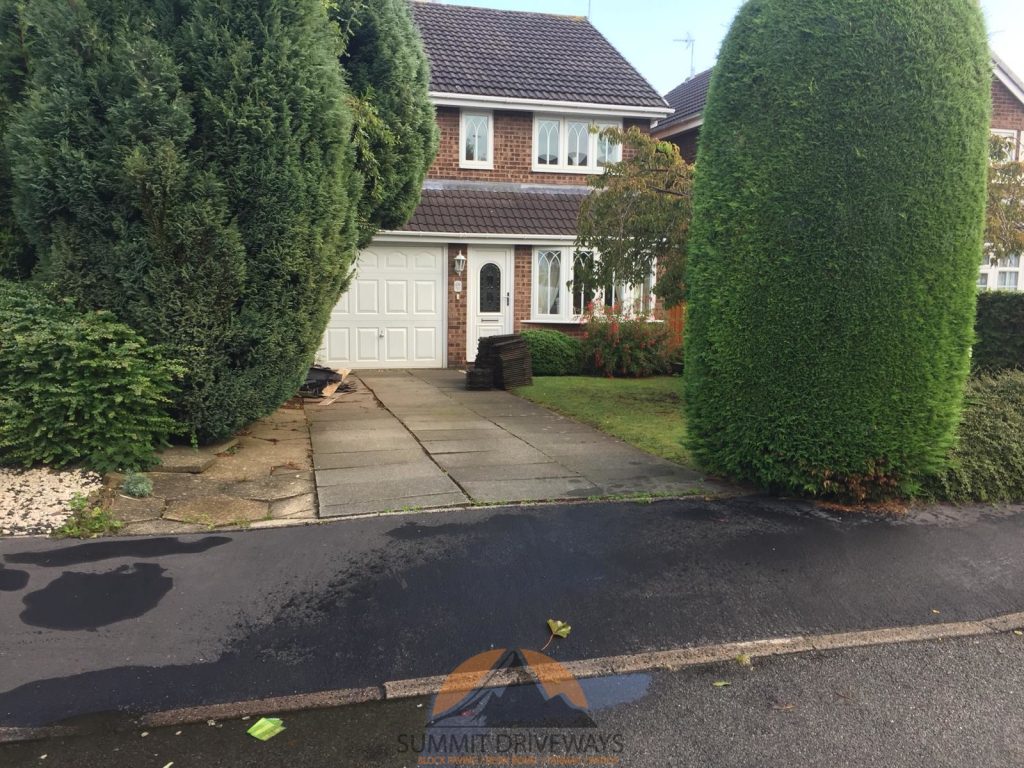 New Driveway With Dropped Kerb in Nuneaton