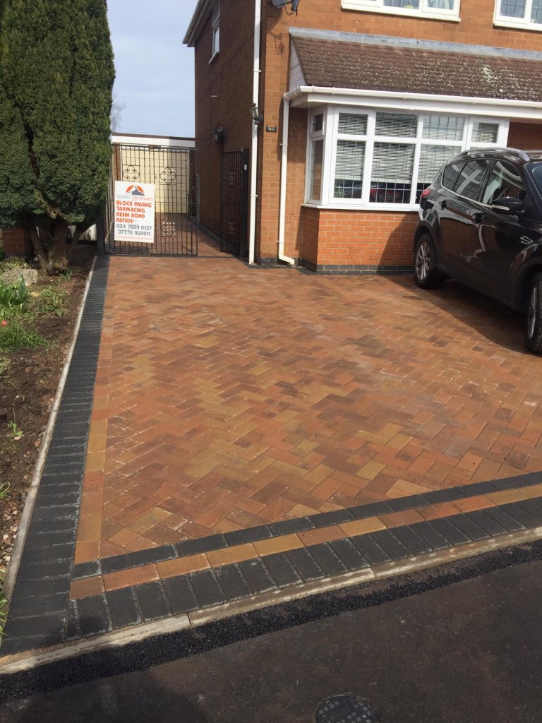 New Block Paving Driveway in Nuneaton Summit Driveways