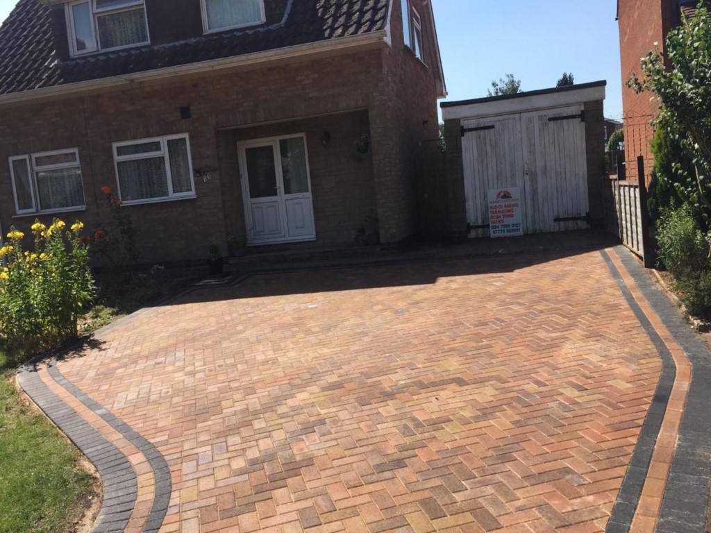 Marshall Block Paving Driveway In Hillmorton Rugby Summit Driveways