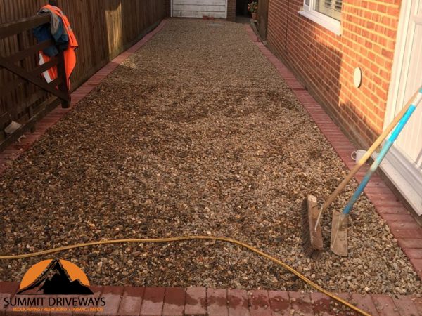 fitting a new driveway in Bodicote