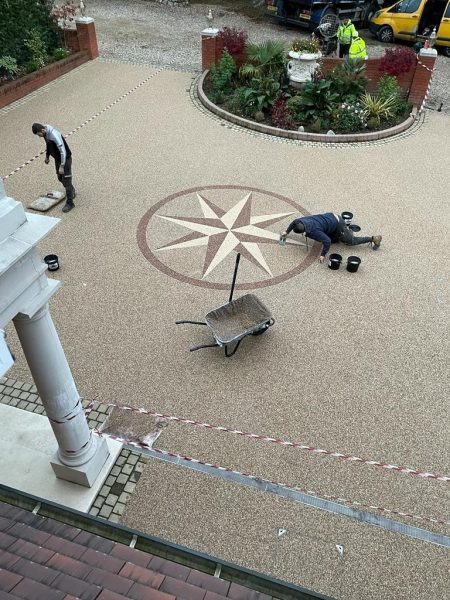 resin surfacing a project in Hook Norton