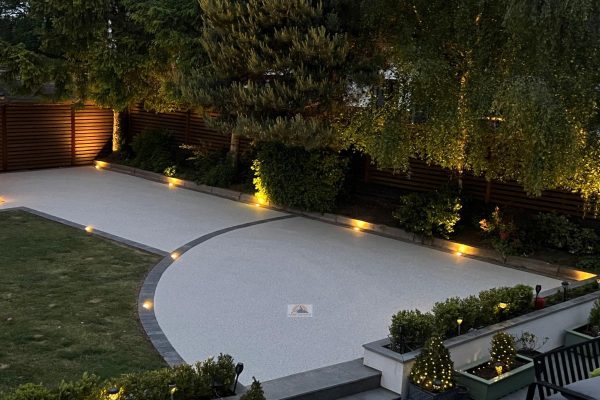 Resin bound patio extension in stratford upon avon (12)